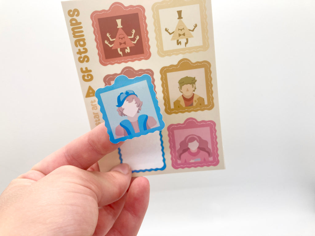 GF Stamp Sticker Sheet