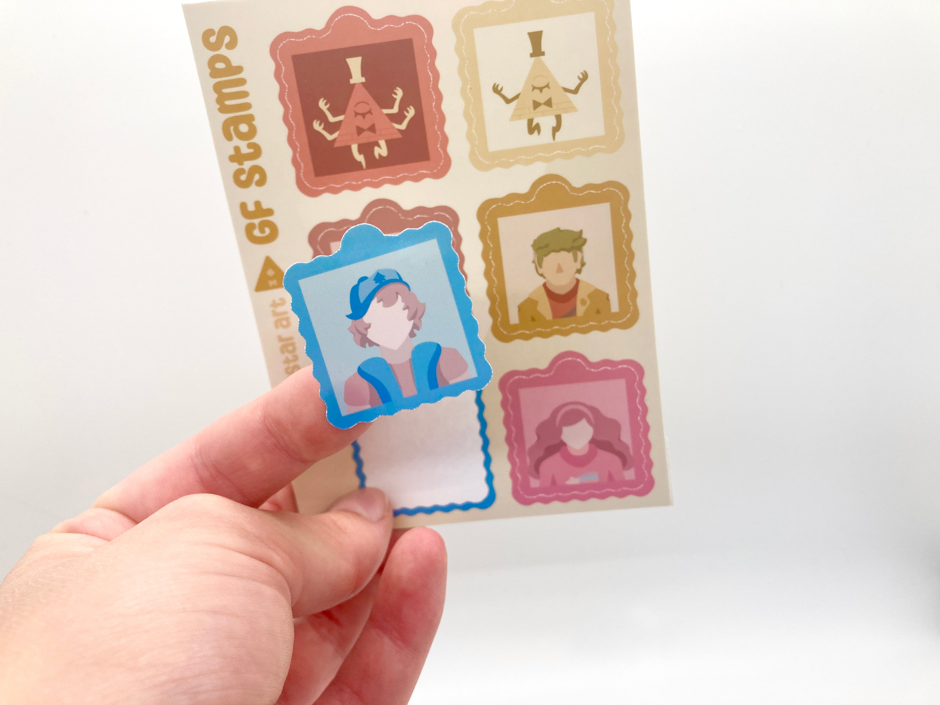 GF Stamp Sticker Sheet
