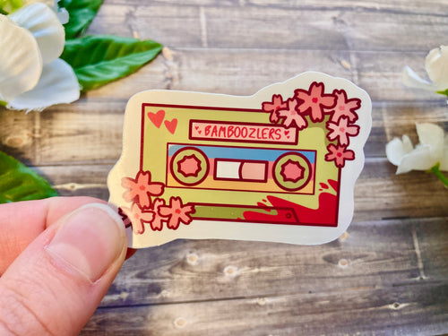 Bamboozlers Cassette Tape Vinyl Sticker