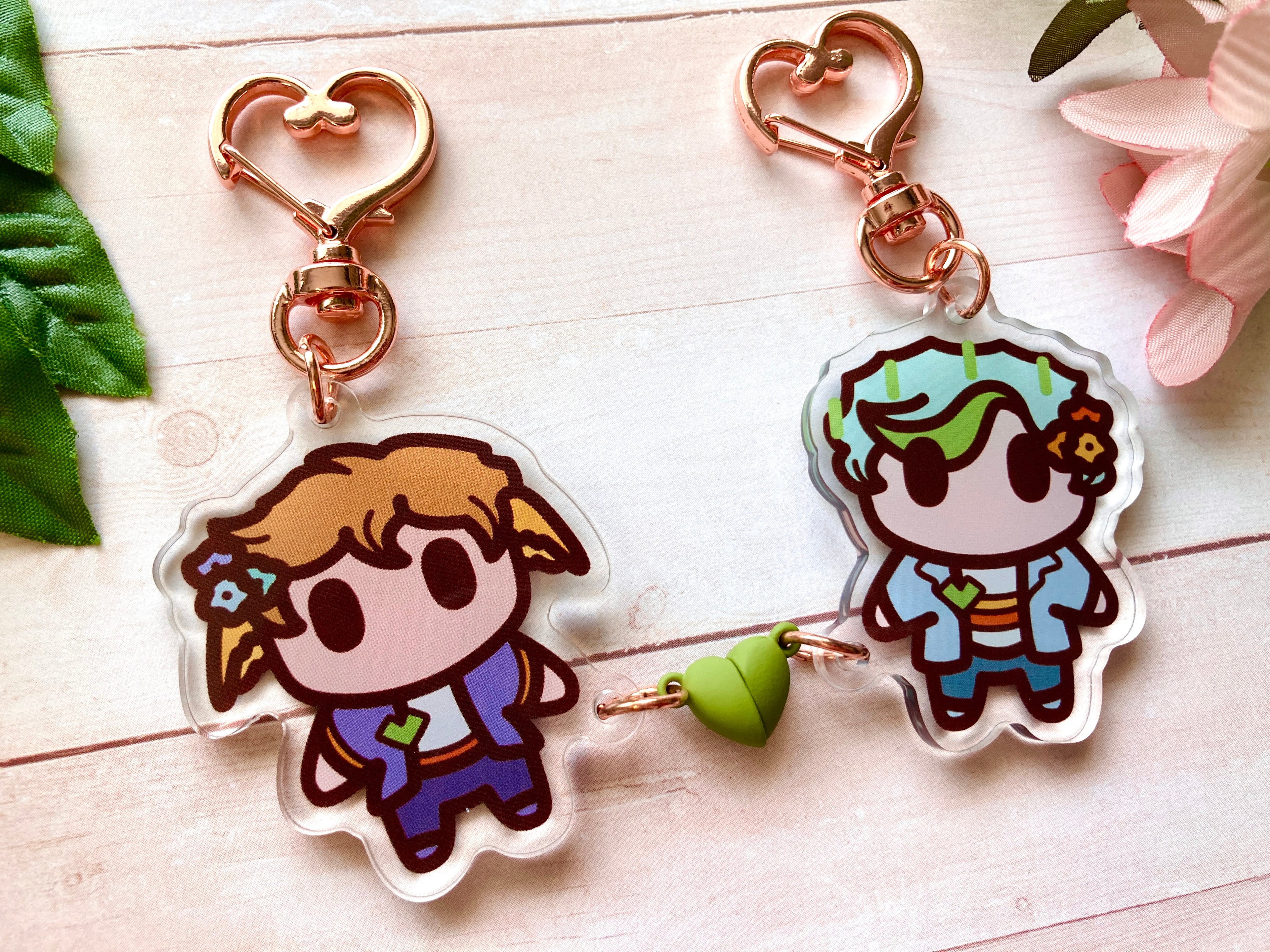 Scott & Jimmy Magnet Keychains & Stickers