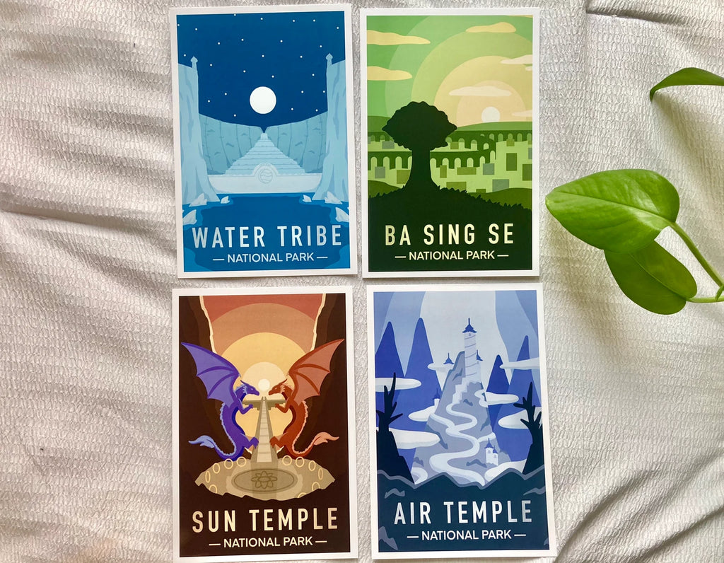 Water National Park Mini Art Print