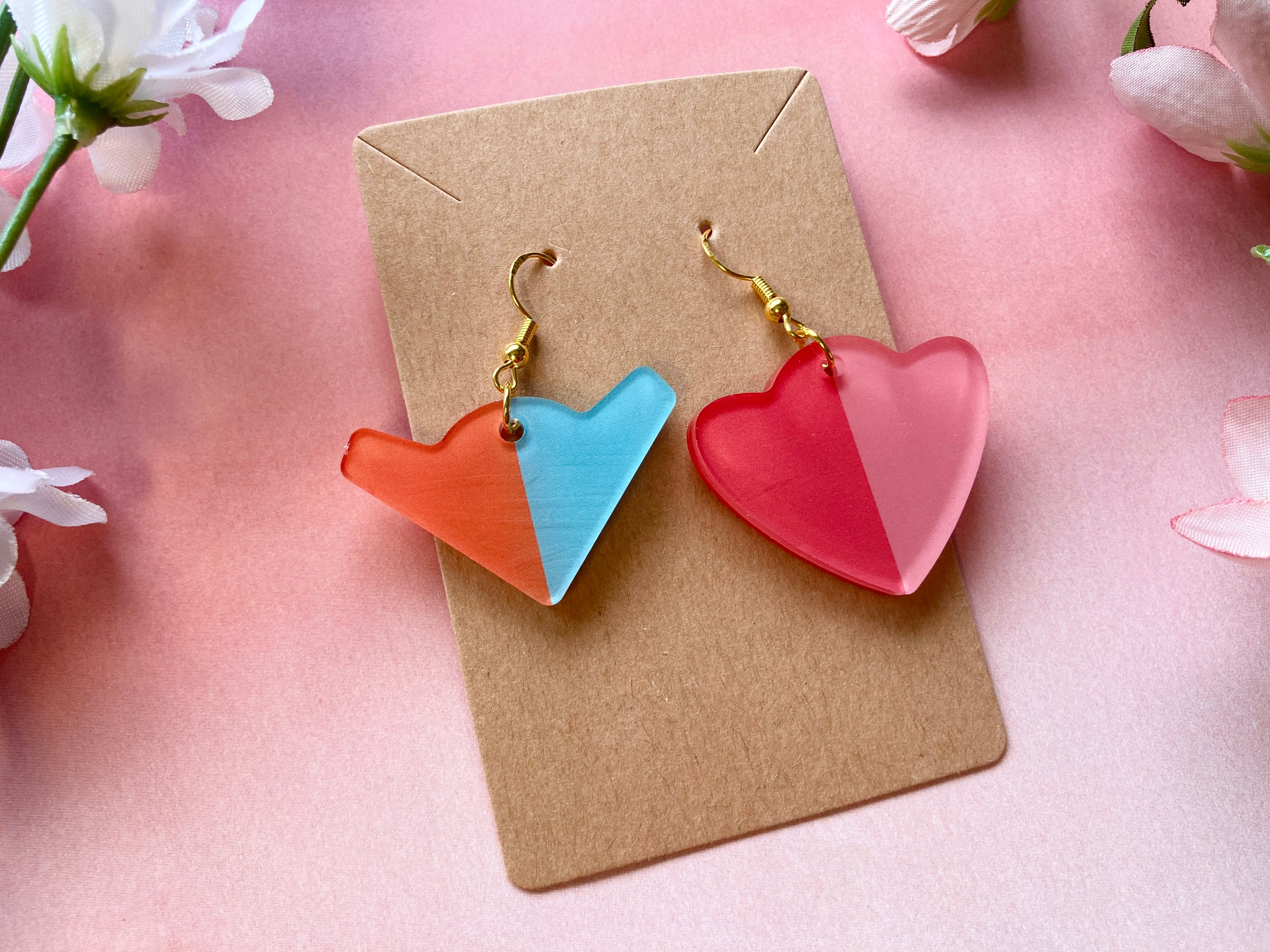 Superhero Acrylic Earrings