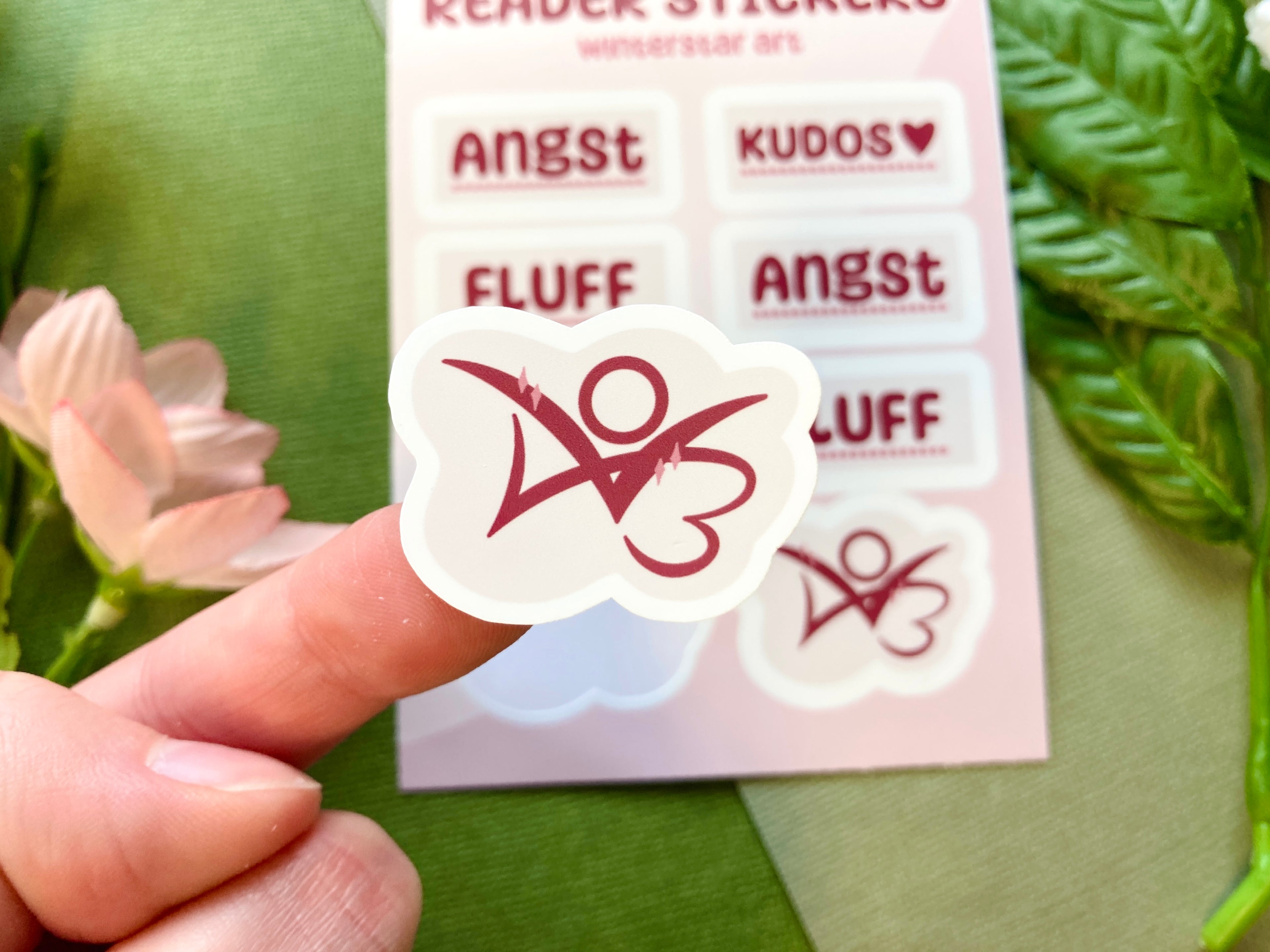 Fanfiction Vinyl Sticker Sheet