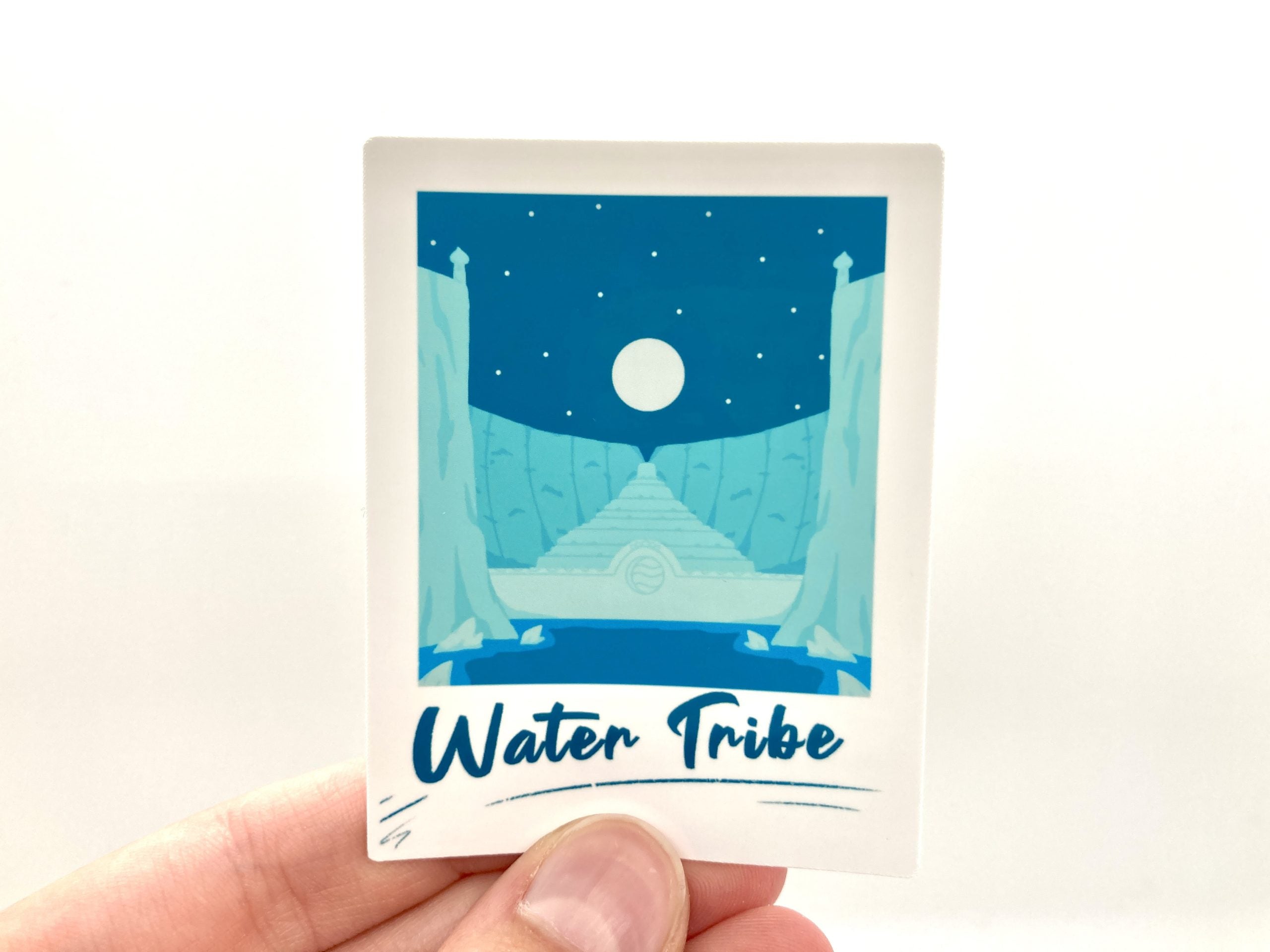 Elemental Polaroid Vinyl Stickers