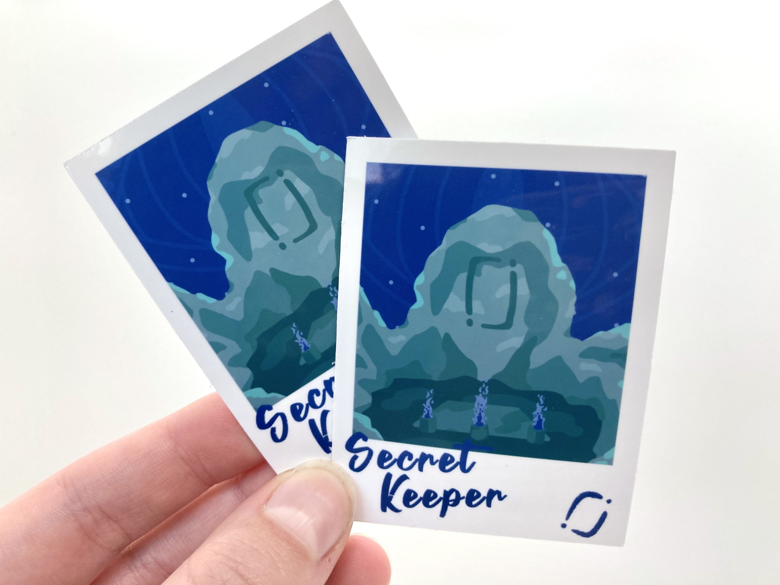 Secret Polaroid Vinyl Sticker