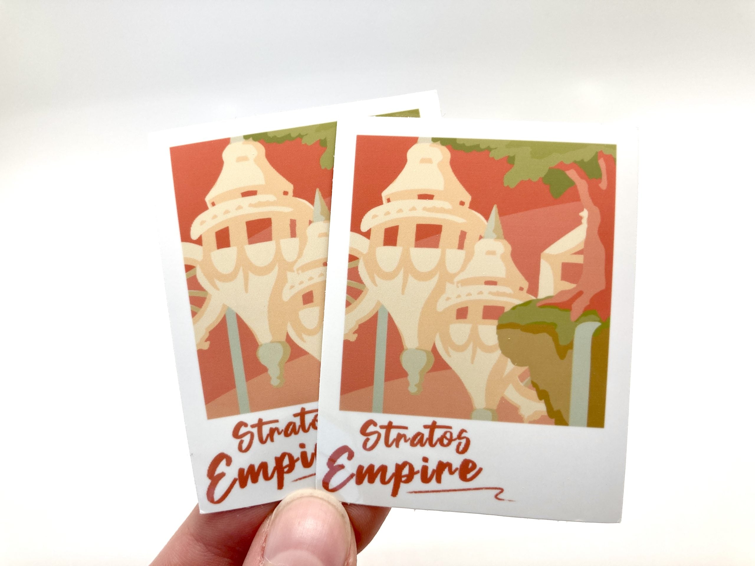 Floating Empire Polaroid Vinyl Sticker