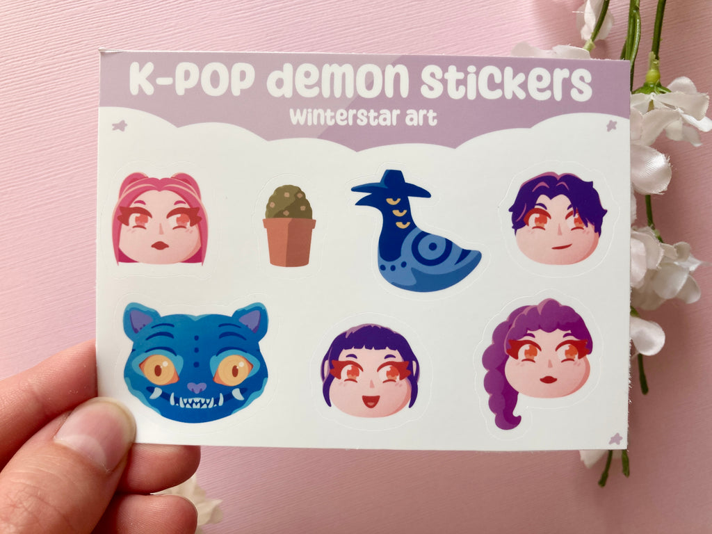 Kpop Sticker Sheet