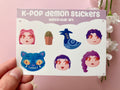 Kpop Sticker Sheet