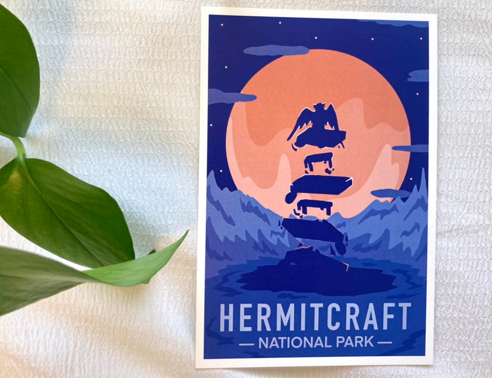 Hermit S8 National Park Mini Art Print