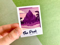 Peak Polaroid Vinyl Sticker
