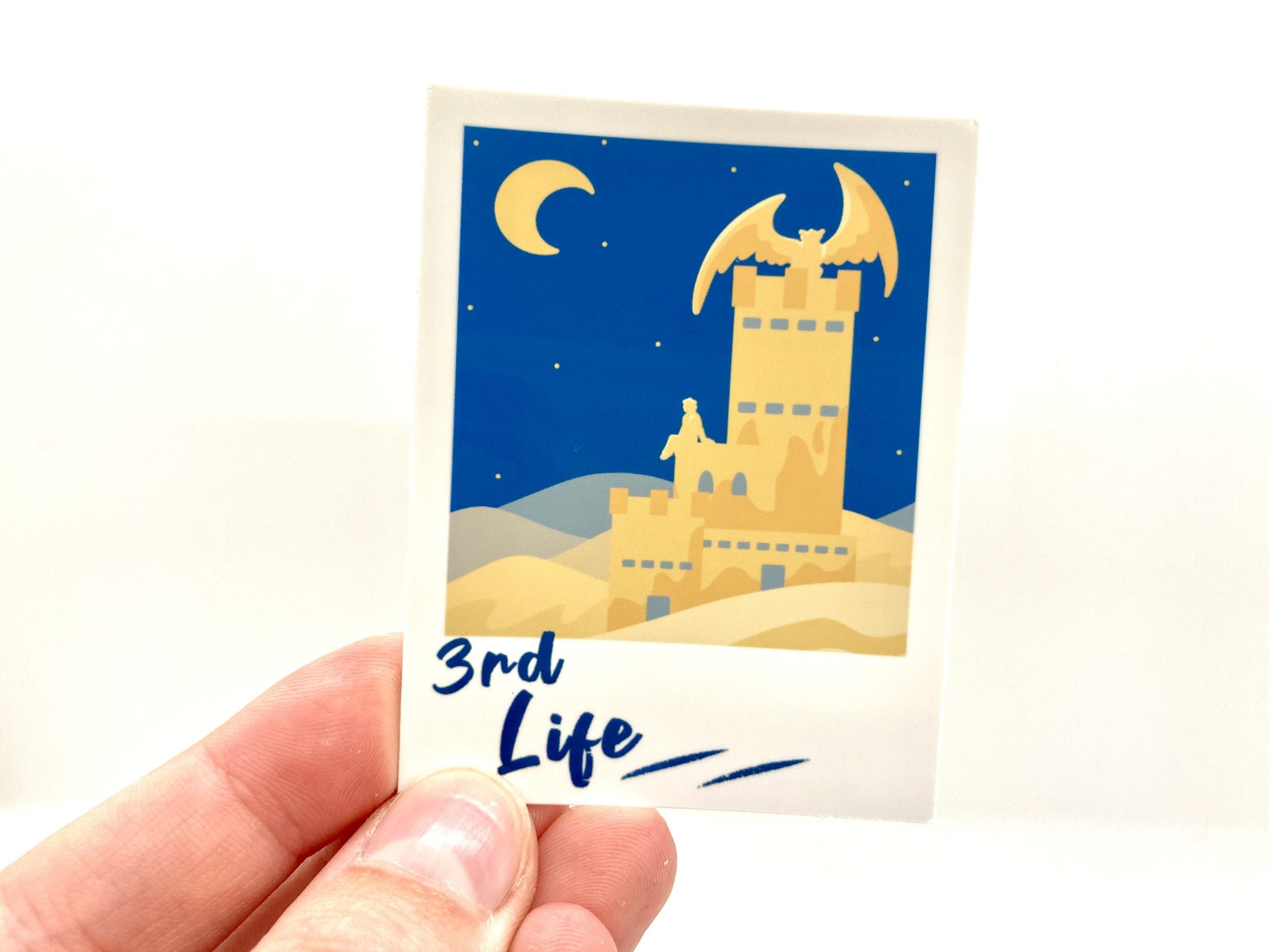 Desert Duo Polaroid Vinyl Stickers