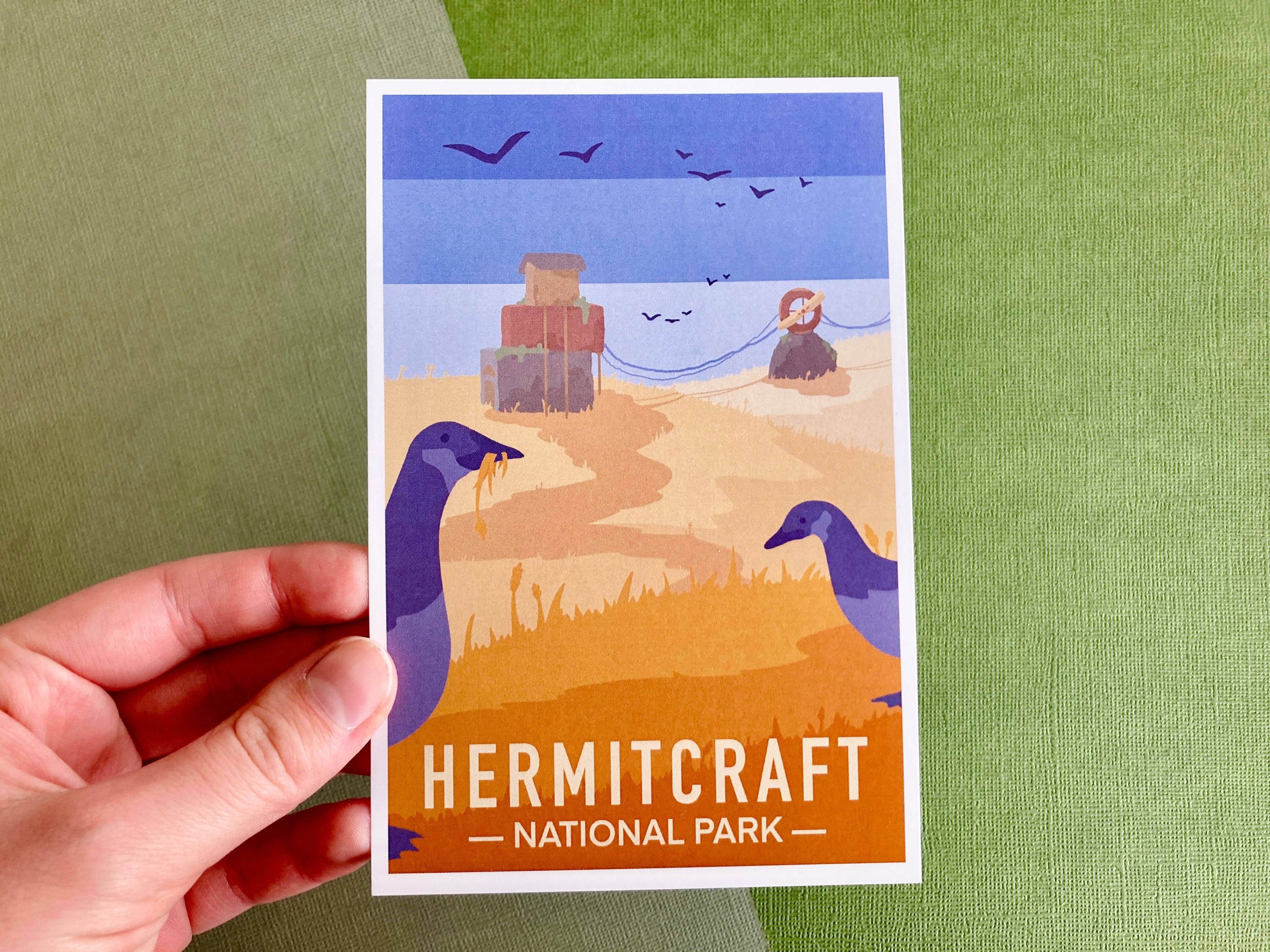 Mumbo S11 Goose Base National Park Mini Art Print