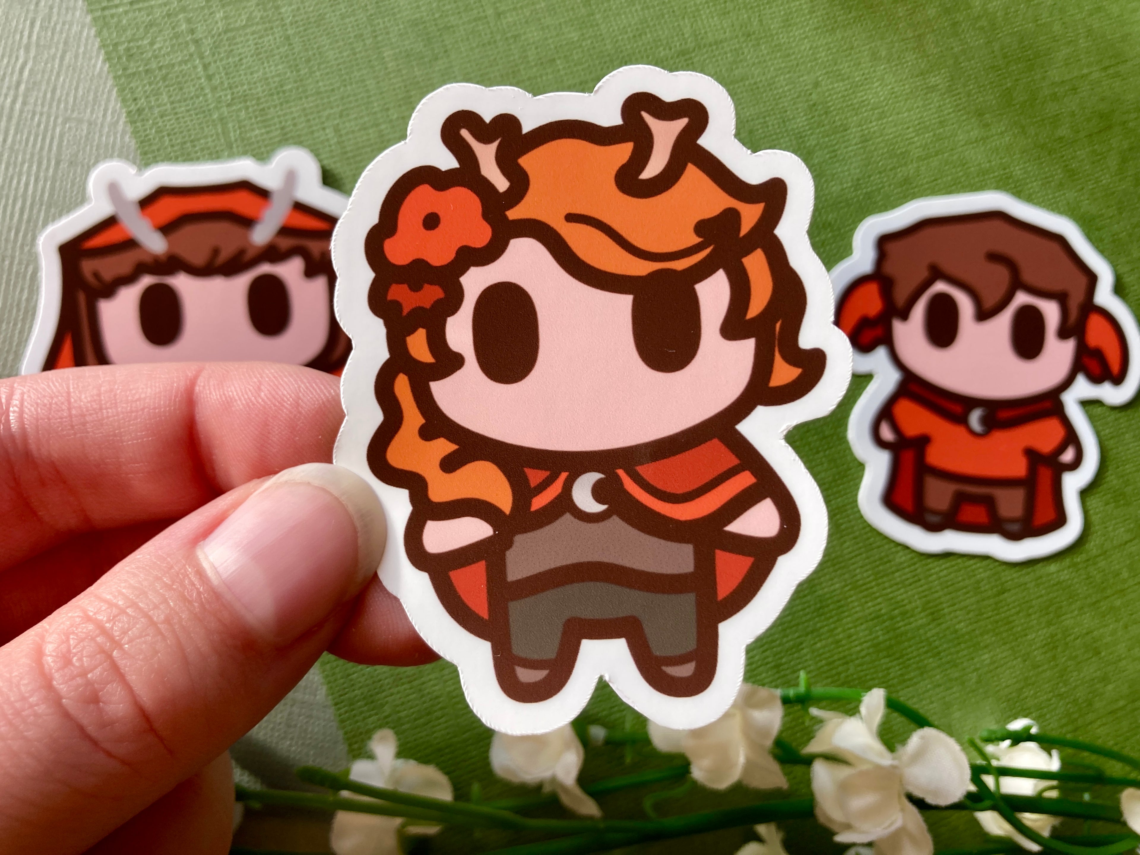 Villies Magnets Keychains & Stickers