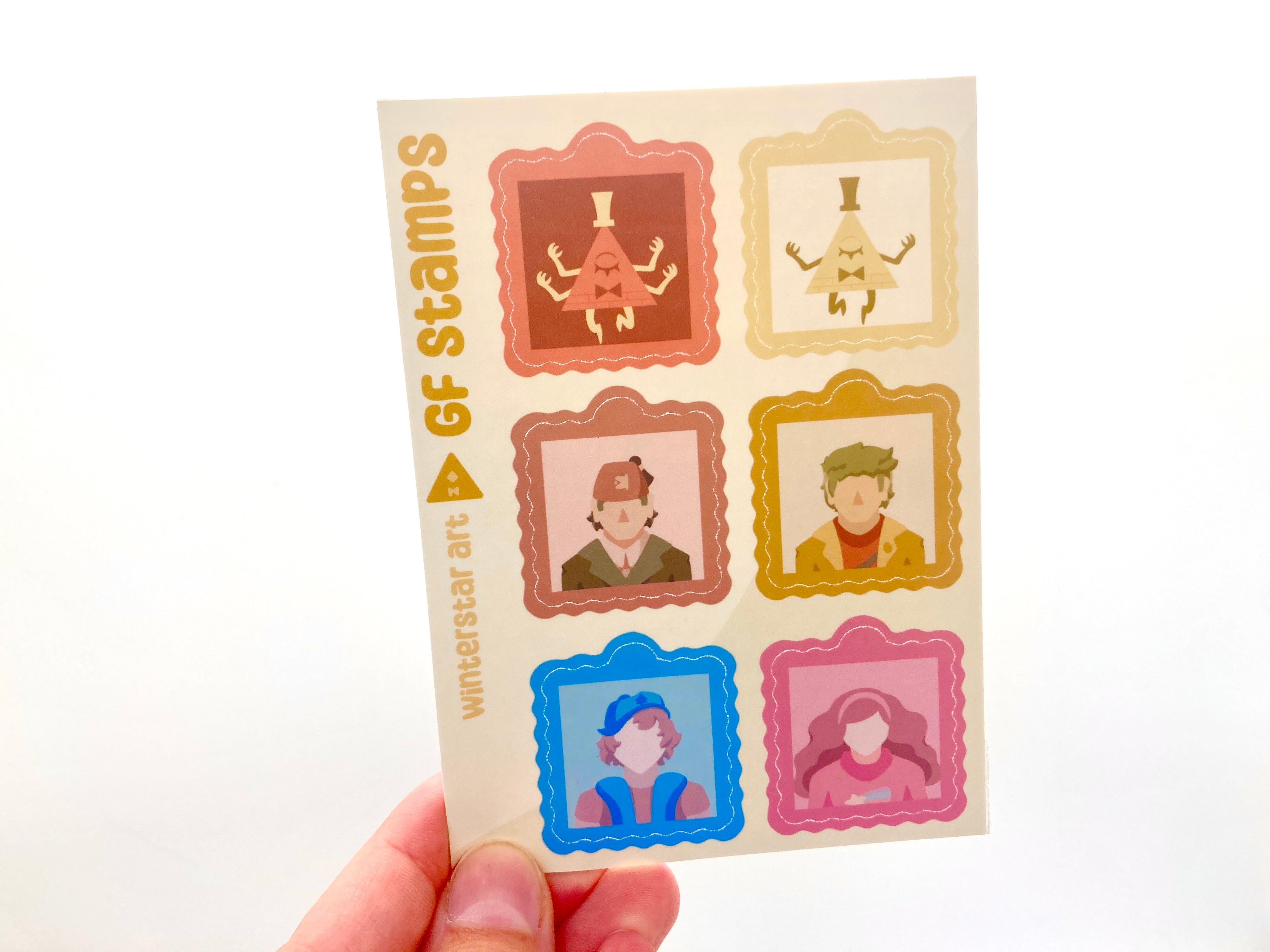 GF Stamp Sticker Sheet
