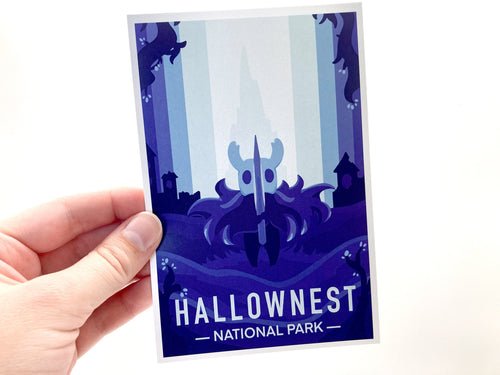 Blue Bug National Park Mini Art Print