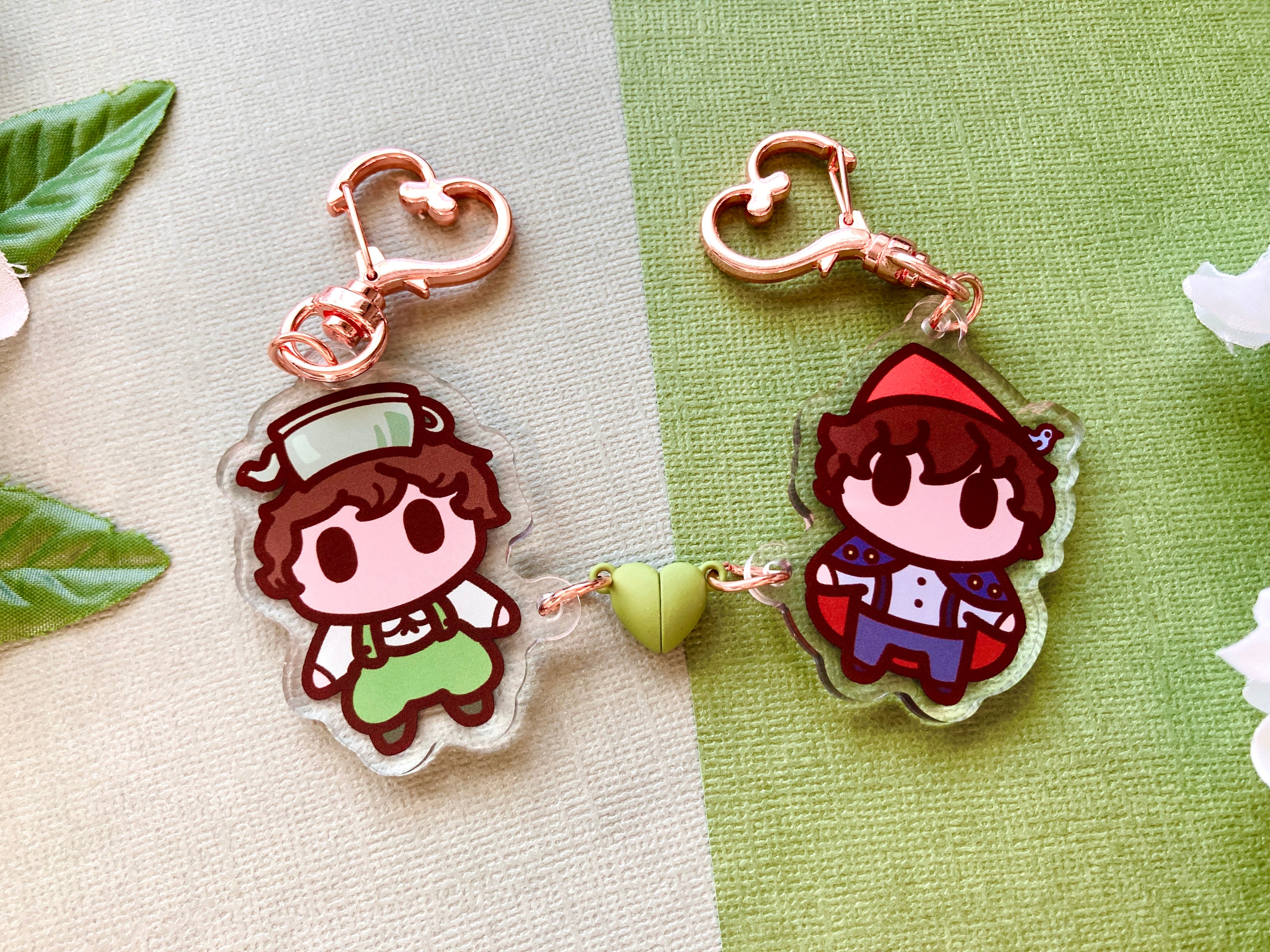 Wirt & Greg Magnet Keychains & Stickers