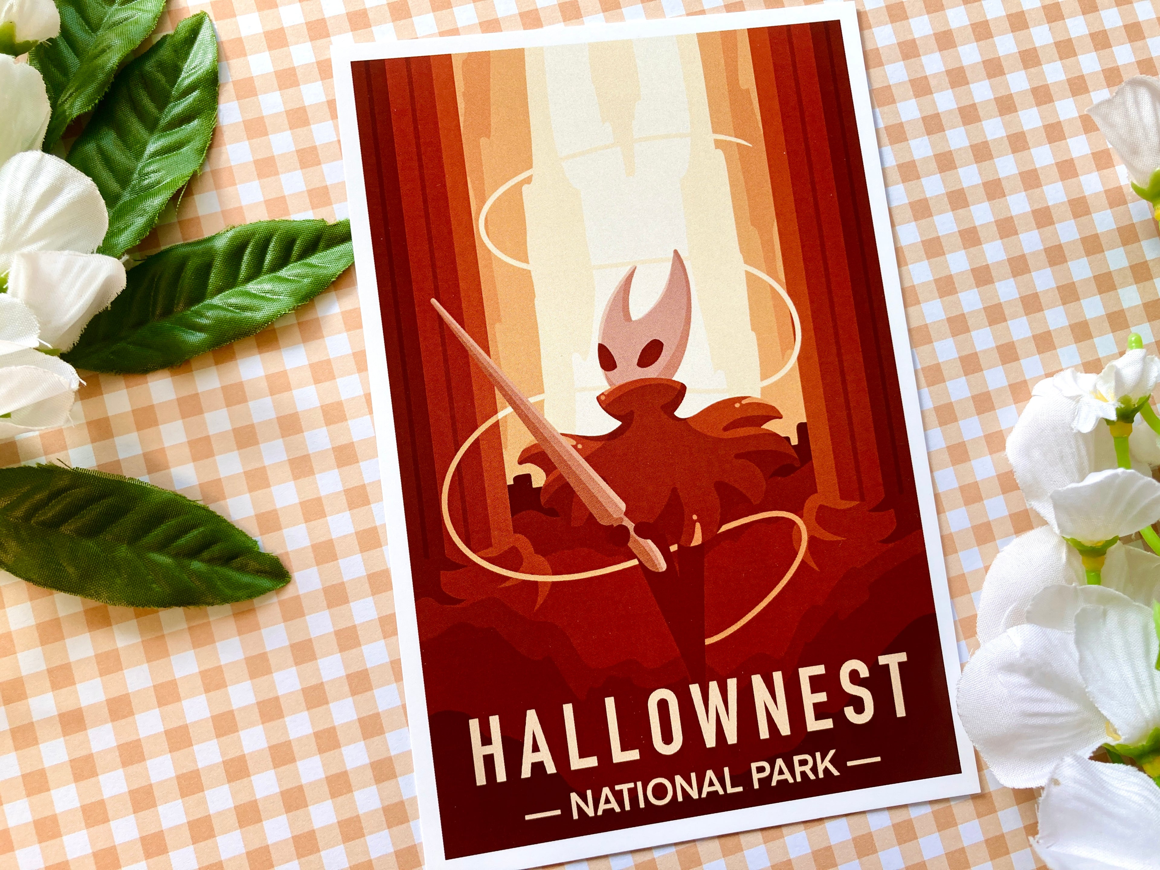 Scarlet Bugs National Park Mini Art Print