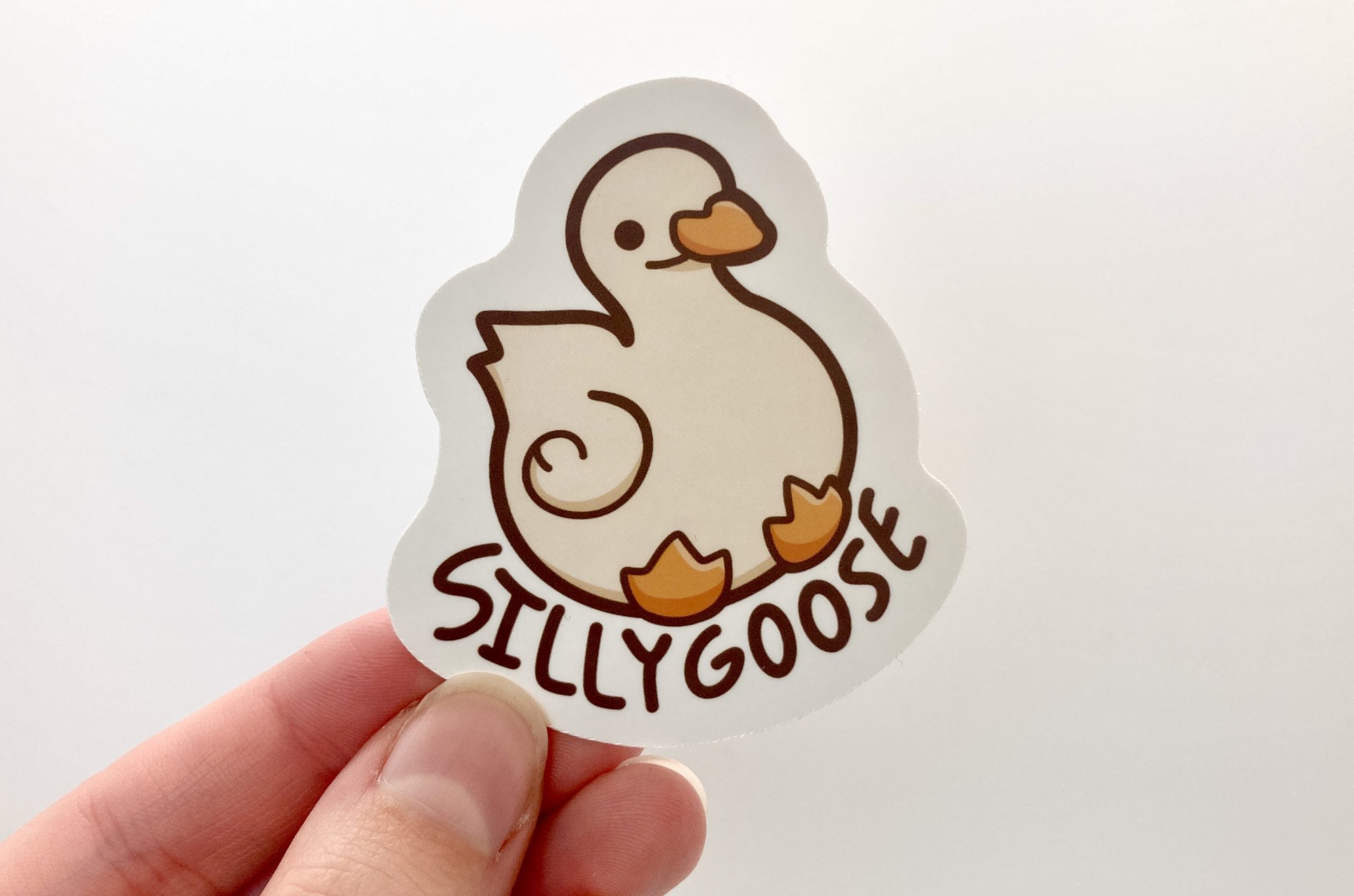 Silly Goose Vinyl Sticker
