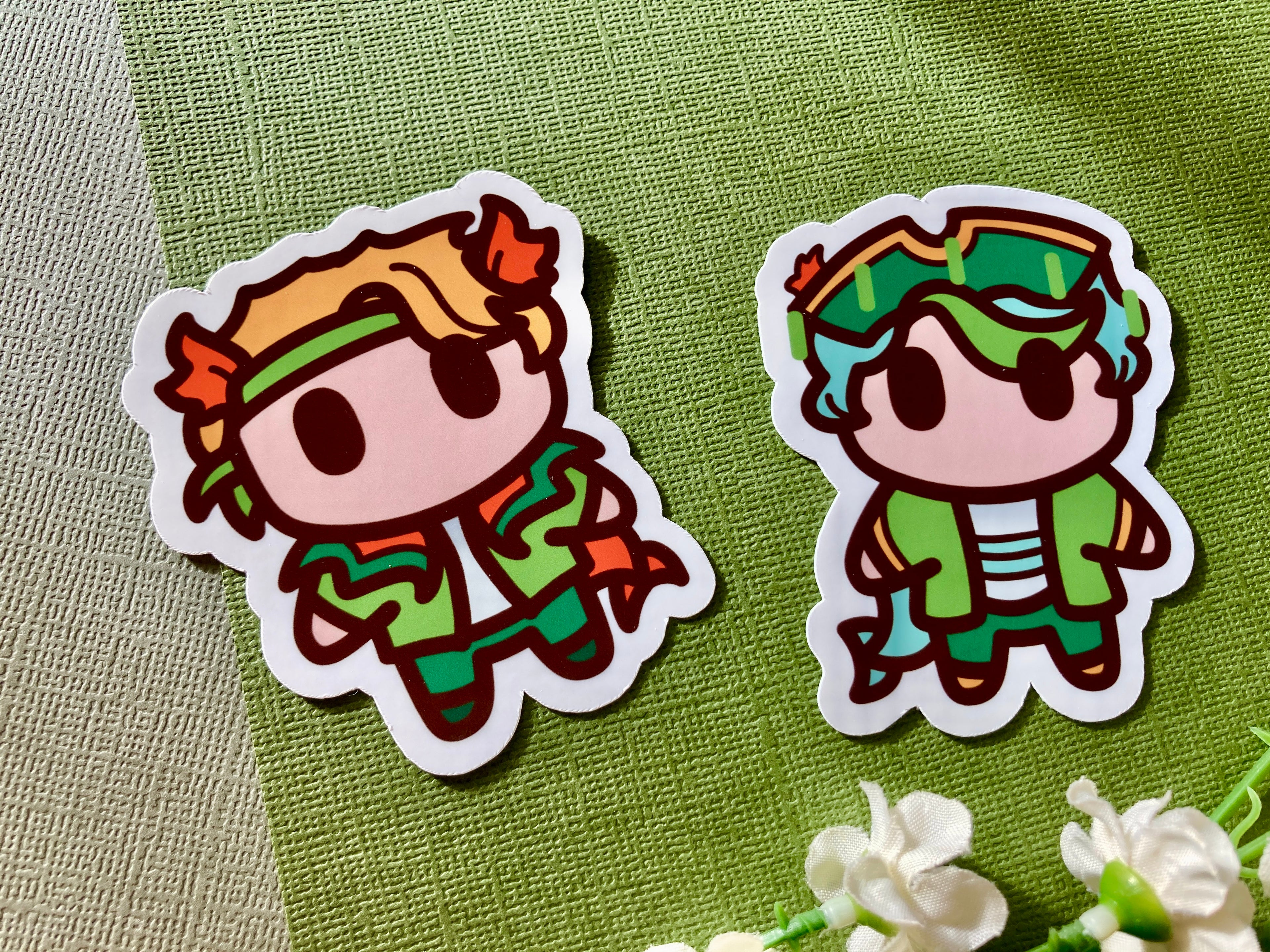 Scott & Martyn Magnet Keychains & Stickers