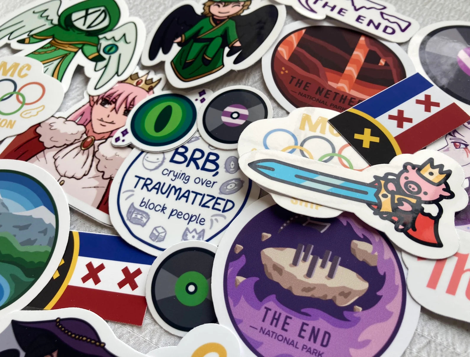 DSMP Mystery Art Grab Bags Pt. 1 (Stickers & Prints)