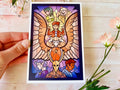 Owl House Glass - Mini Art Print