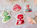Fancy Crystals Gems Vinyl Stickers
