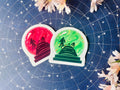 Hail Mary Snow Globe Vinyl Stickers