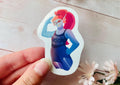 Undyne The Undying 'Women Want Me' Undertale Glossy Vinyl Stickers