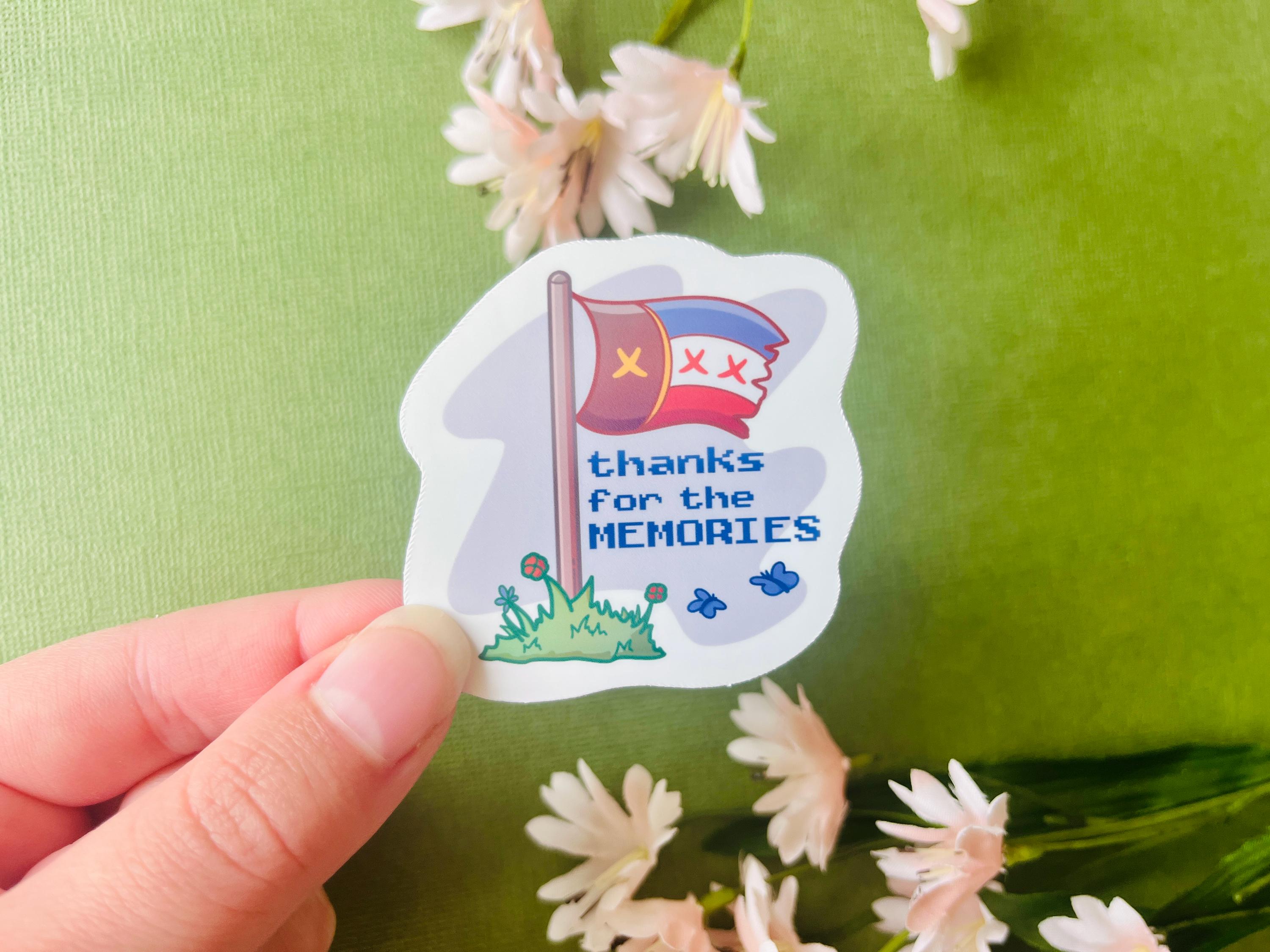 Memories Dream SMP Vinyl Stickers | L'manburg Flag