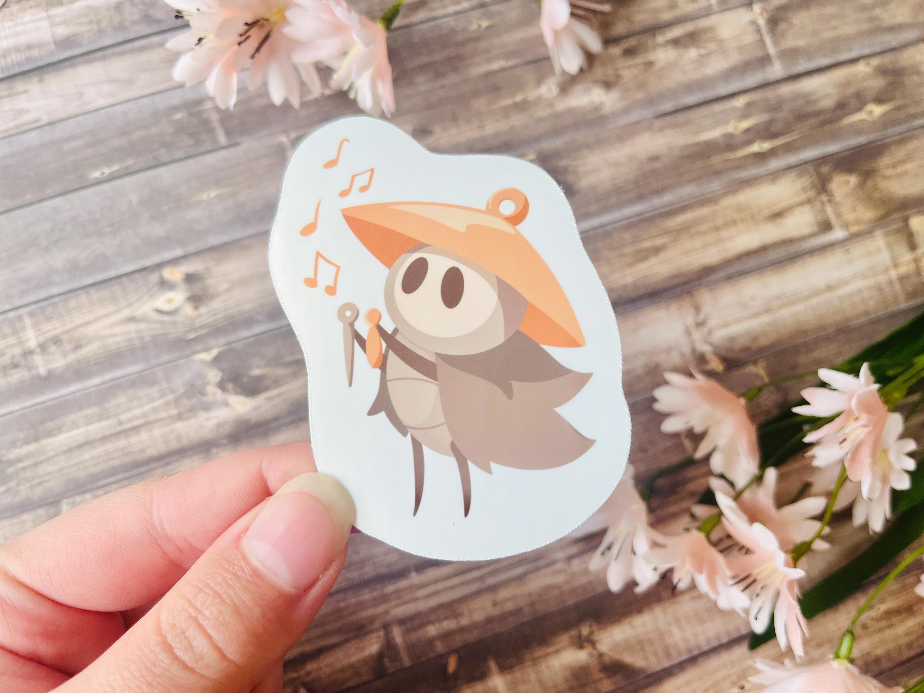 Sherma Hallownest / Silksong Vinyl Stickers
