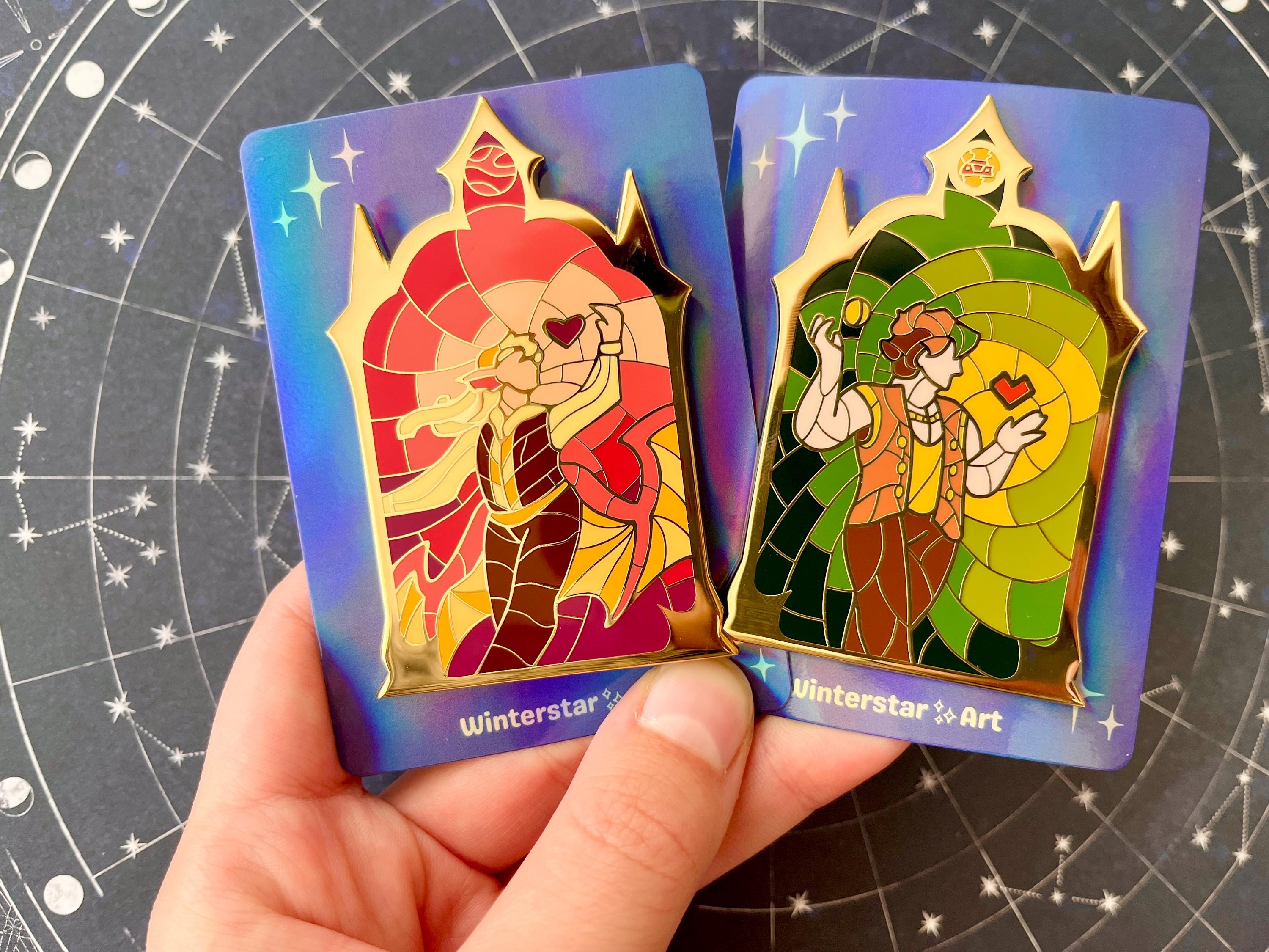 Life Series Winners Enamel Pins