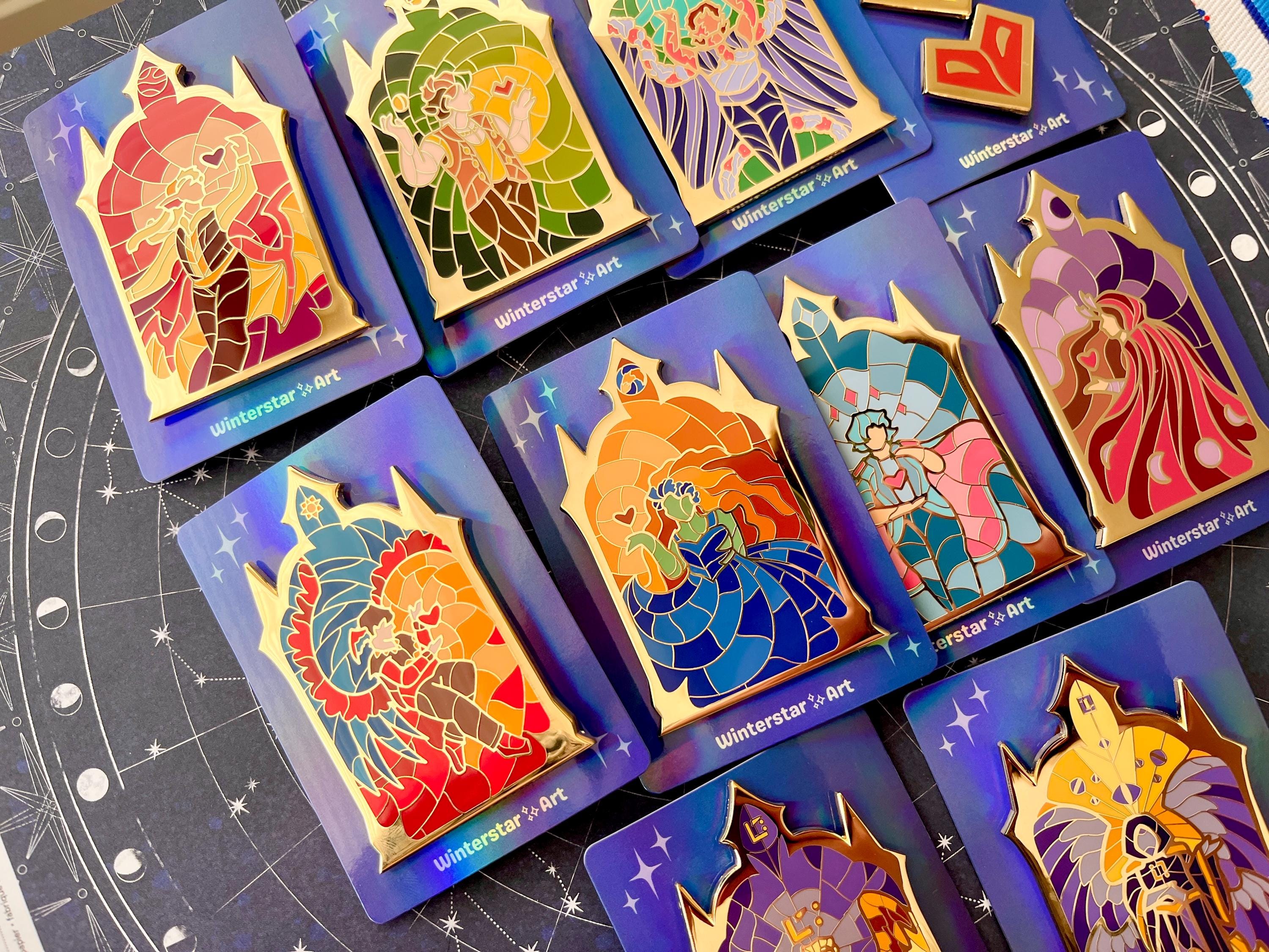 Life Series Winners Enamel Pins