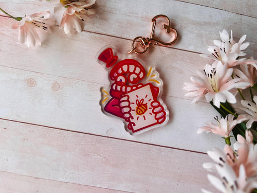 Caine Bee TADC Double-Sided Acrylic Keychains / Charms