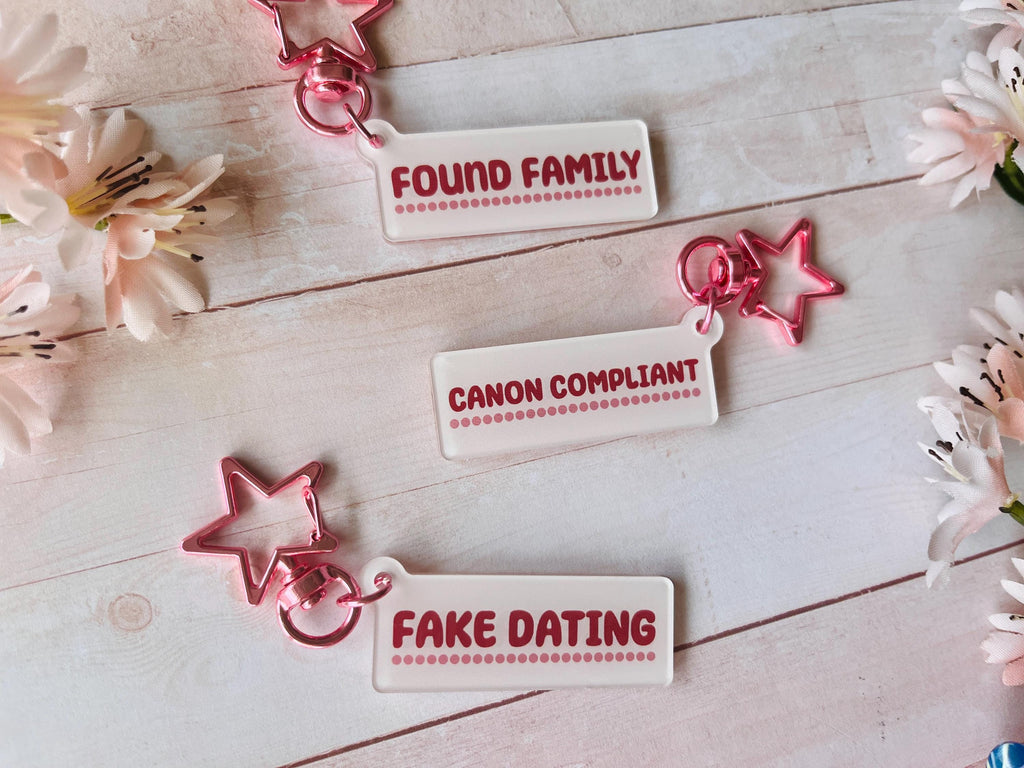 Ao3 Fanfiction Tags Acrylic Keychains | Archive of Our Own