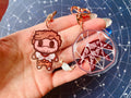 Rocky Grace Magnet Acrylic Keychains