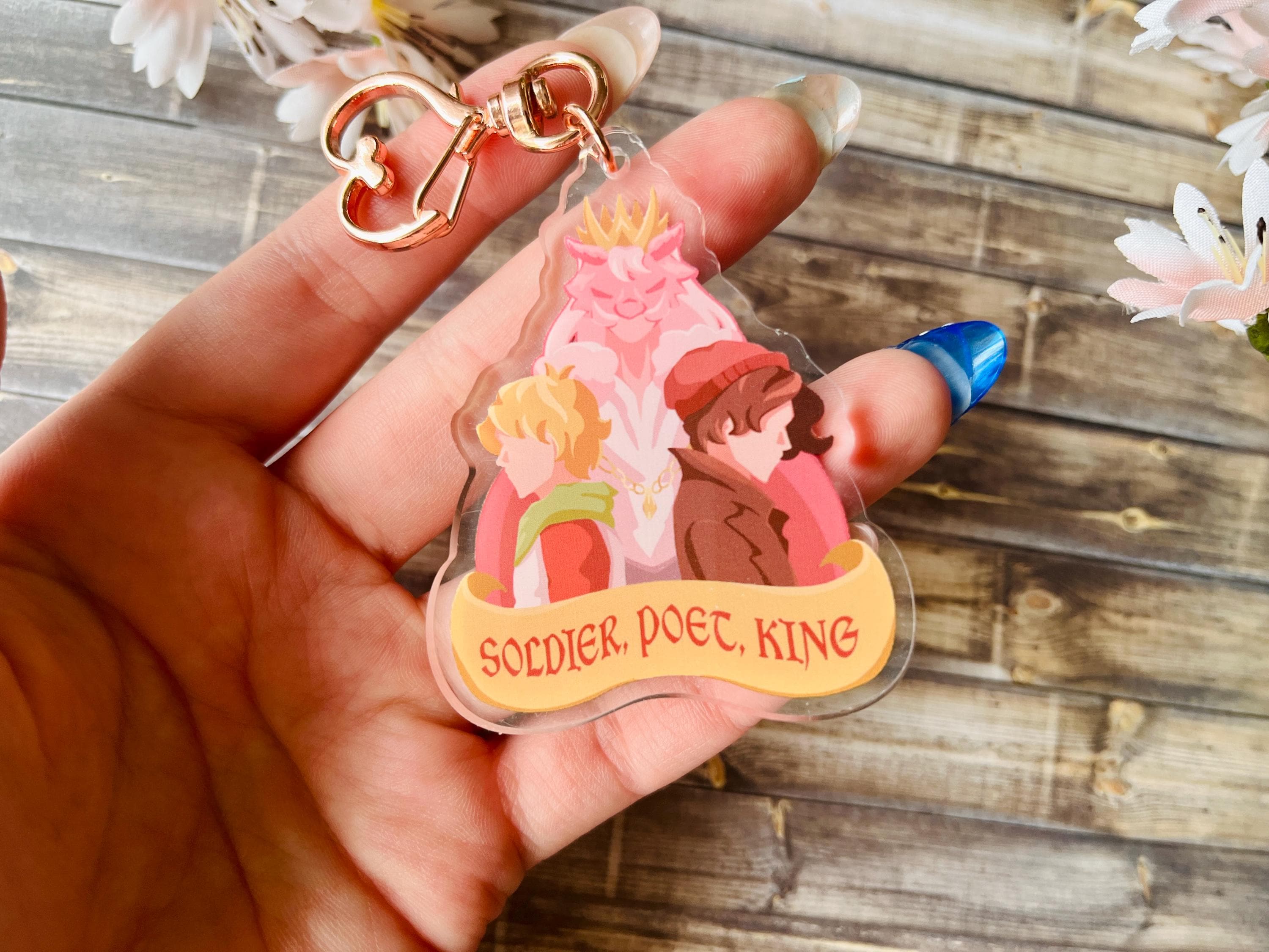 Dream SMP Sleepy Boys Double-Sided Acrylic Keychains