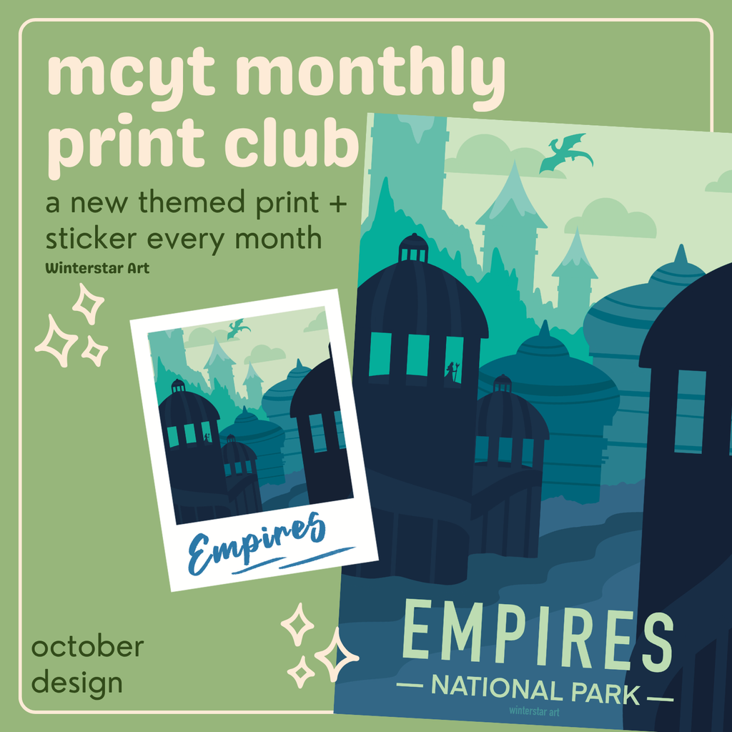 MCYT Monthly Print Club