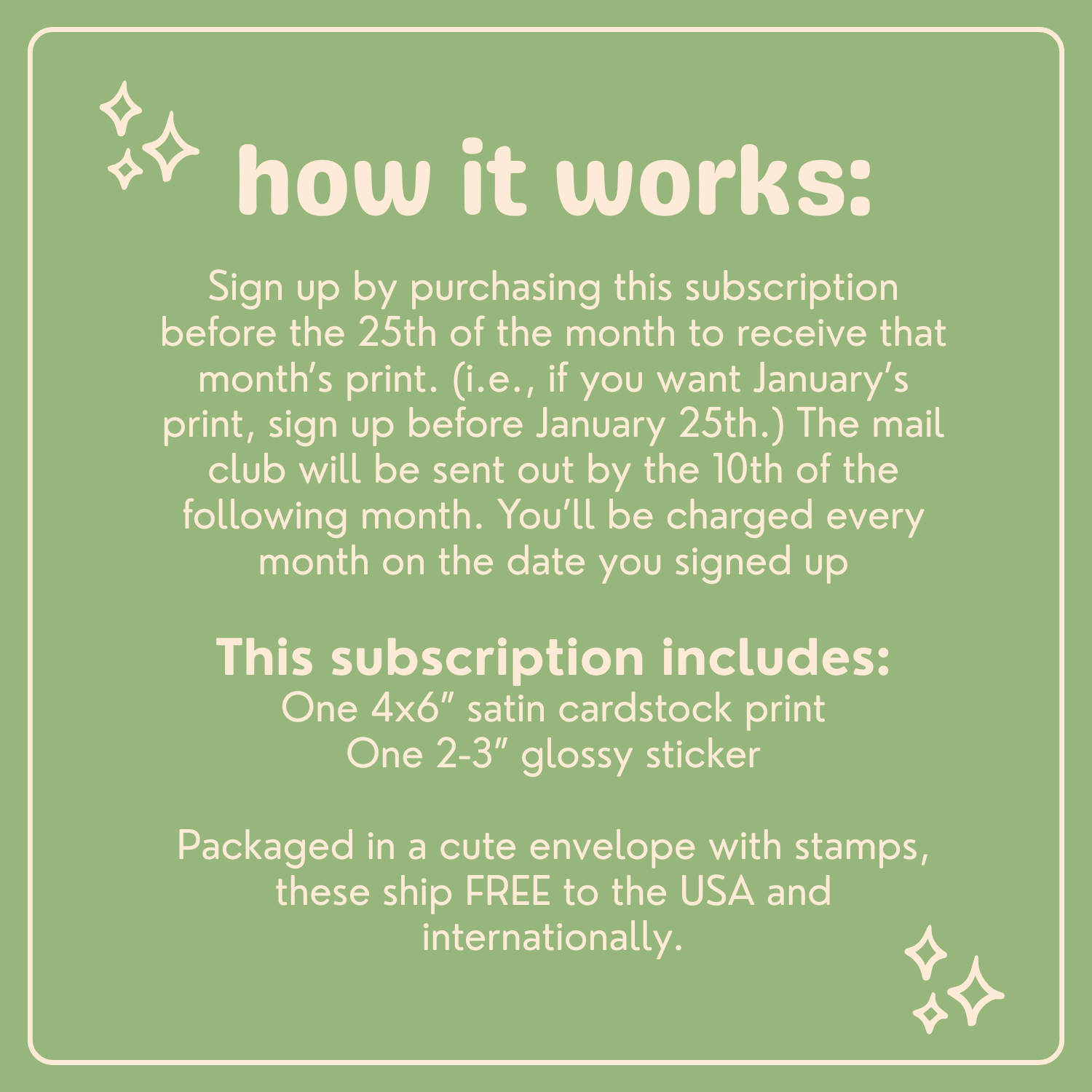 MCYT Monthly Print Club
