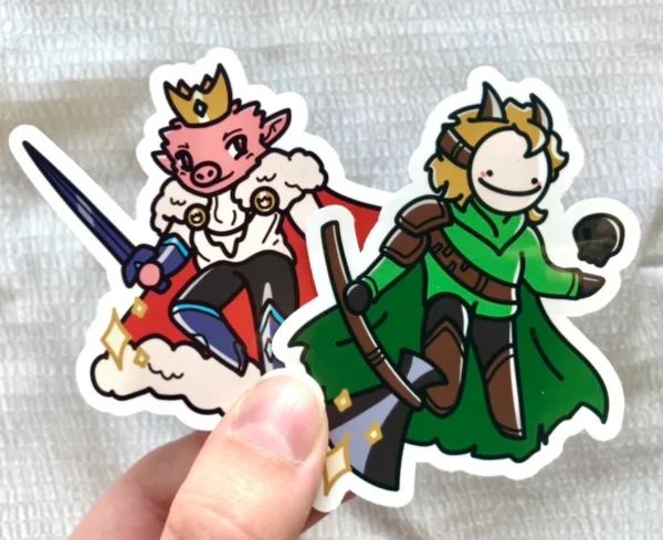 rivals duo chibi stickers