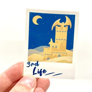 3rd Life Polaroid Vinyl Sticker